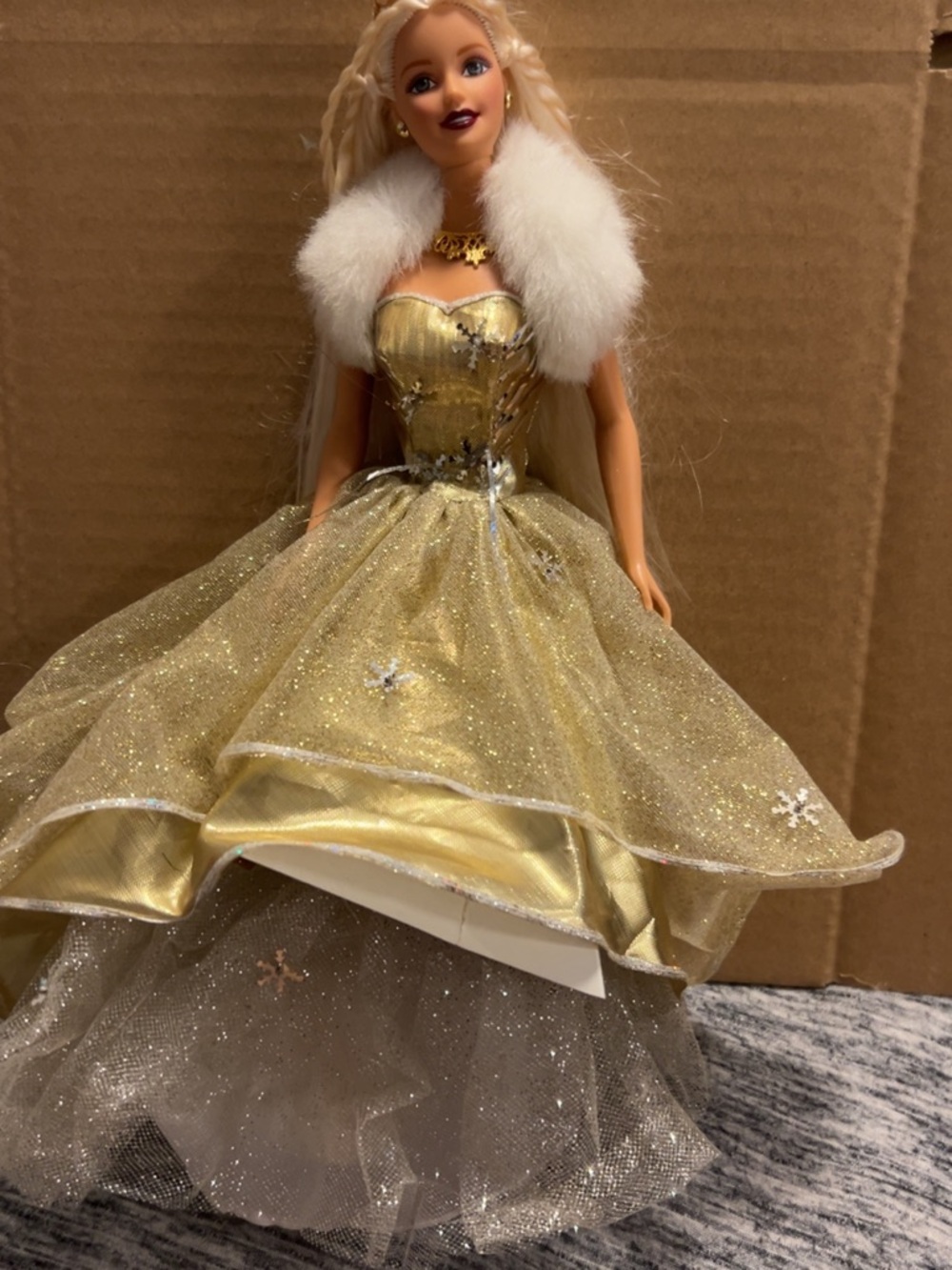 Vintage 1999 holiday Barbie doll